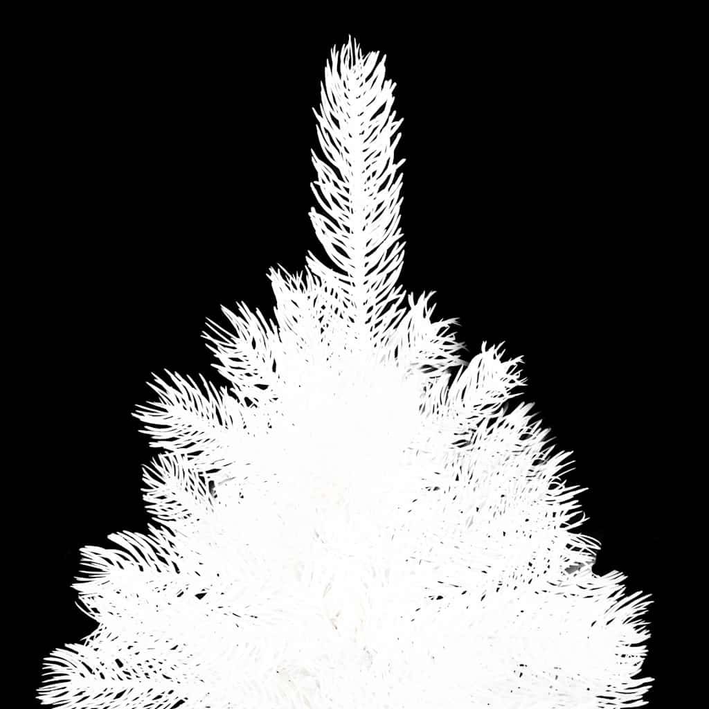ComfortXL - Sapin de Noël Artificiel Complet PE avec LED pour Fêtes Blanc 120 cm – ComfortXL Outdoor Living - Image 4