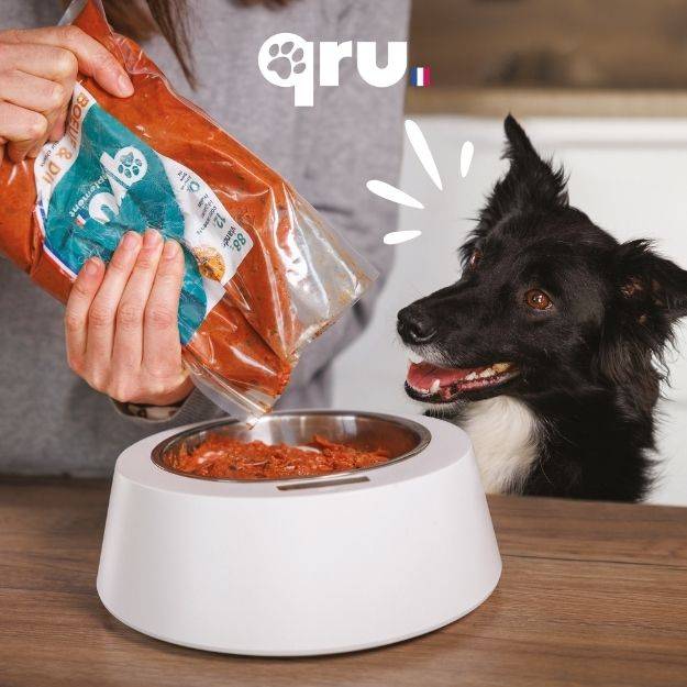 0 - QRU - Alimento barf completo para perro - Pavo/Pollo - 900 g - Imagen 7