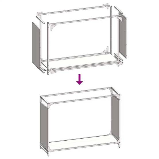 Grand Range-bûches Acier pour Cheminée Intérieur Design moderne Noir 90cm – ComfortXL Outdoor Living - Image 9