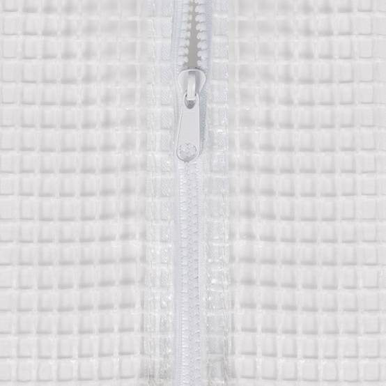 Bâche pour serre tunnel blanche 24 m² Blanc - Image 2
