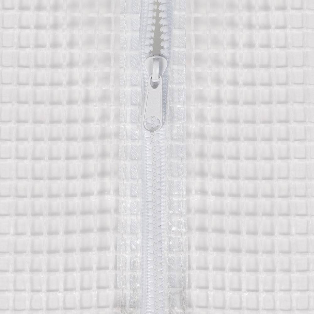 Bâche pour serre tunnel blanche 24 m² Blanc - Image 2