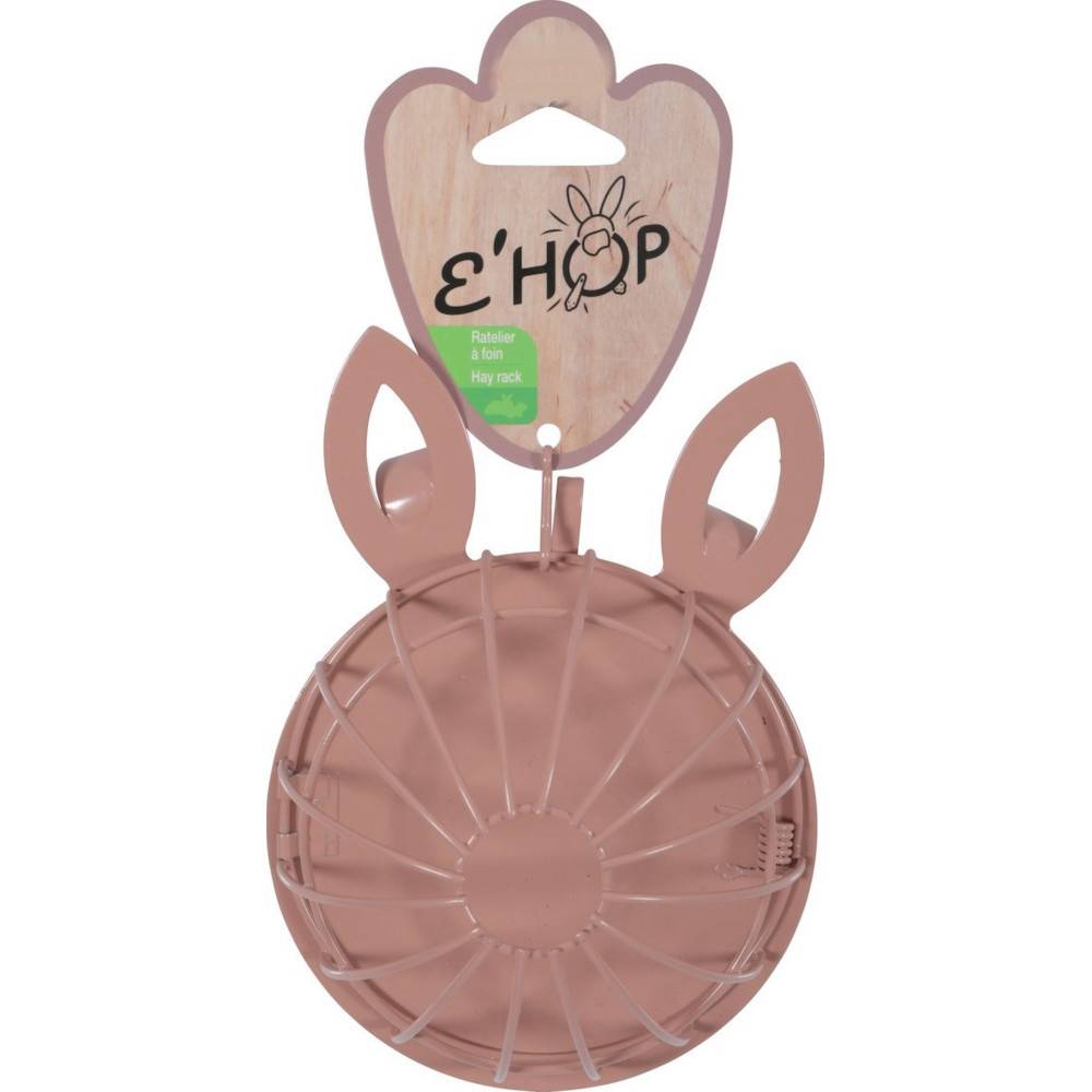 Râtelier à foin EHOP Lapin rose, pour rongeur. - Image 2