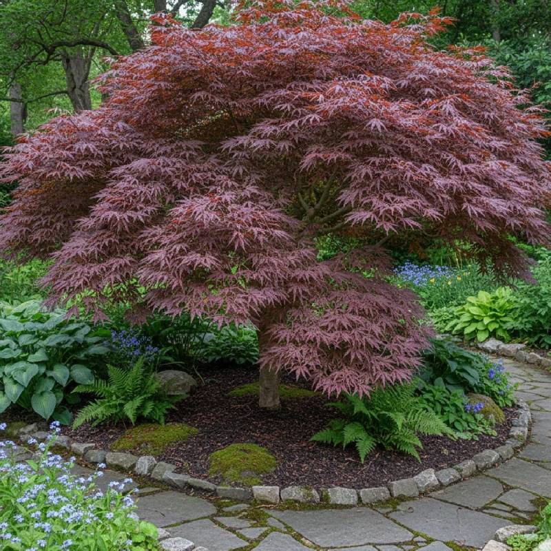 Érable du Japon Atropurpureum, Acer palmatum - Godet - 5/20 cm - Image 3