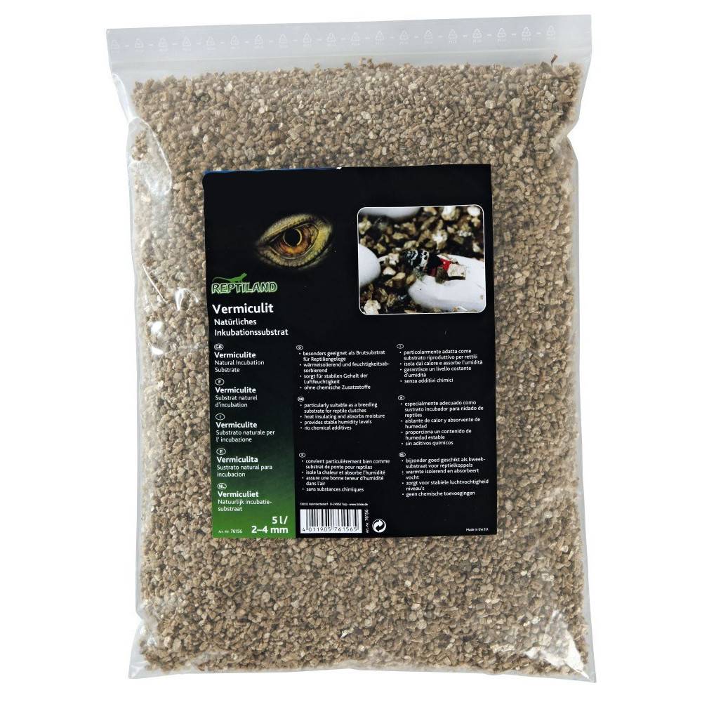 Trixie - Vermiculite, substrat naturel d'incubation 5 Litres - Imagen 1