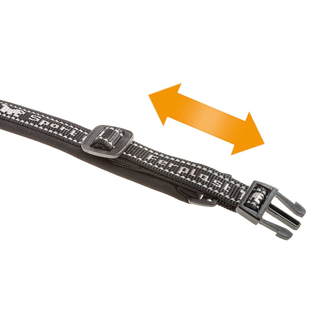 Ferplast - Ferplast Collier Chien SPORT DOG, Collier pour Chien de Taille Moyenne, Rembourrage Doux, Coutures réfléchissantes, Étiquette pour le nom de l'animal, - Imagen 5