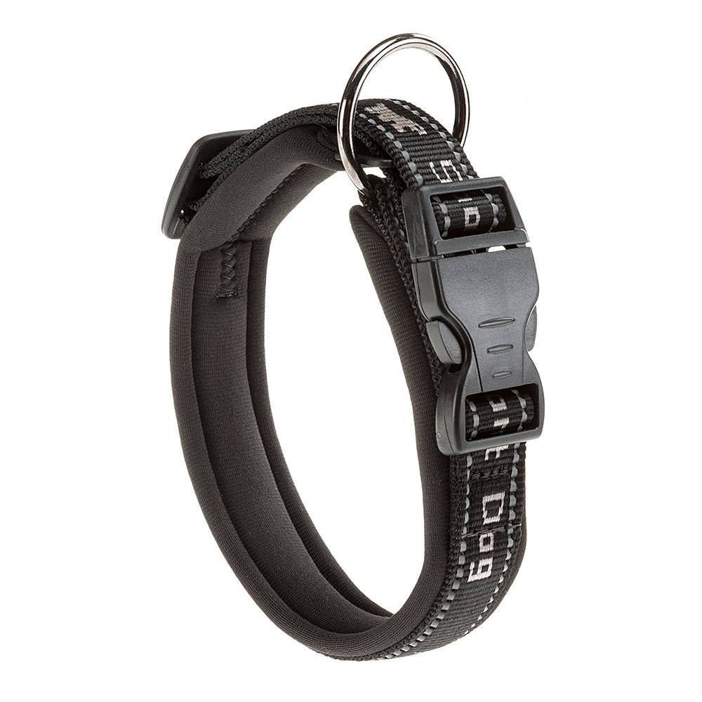 Ferplast - Ferplast Collier Chien SPORT DOG, Collier pour Chien de Taille Moyenne, Rembourrage Doux, Coutures réfléchissantes, Étiquette pour le nom de l'animal, - Imagen 1