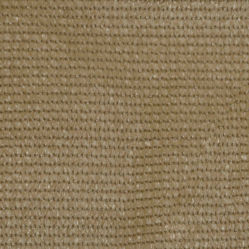 Helloshop26 - Écran de balcon brise pare vue protection confidentialité 90 x 500 cm PEHD taupe - Imagen 3