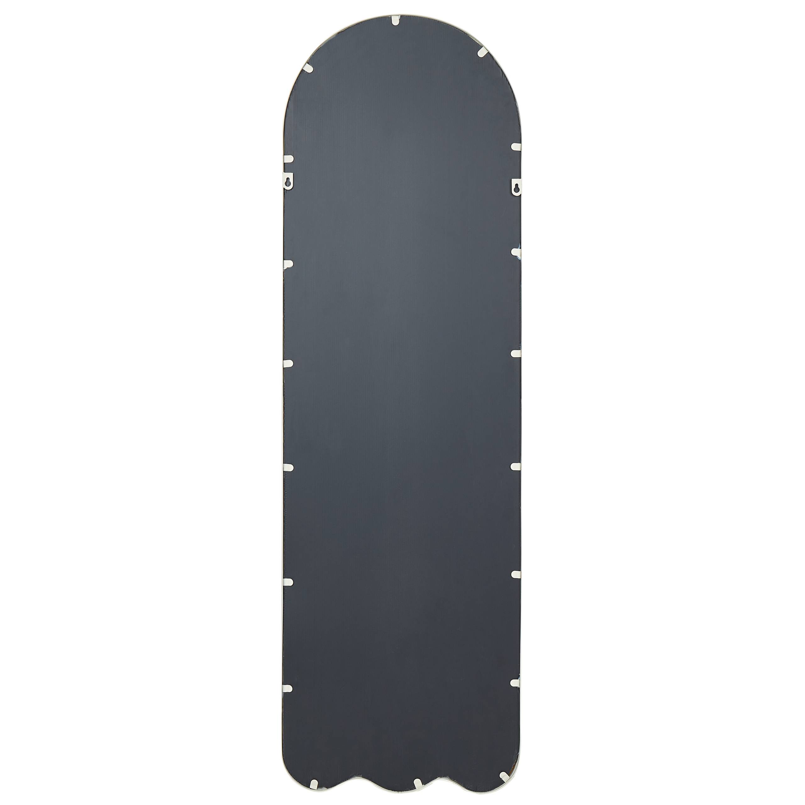 Beliani - Miroir Métal Blanc cassé BUSSY - 45x3x145- Beliani - Image 4