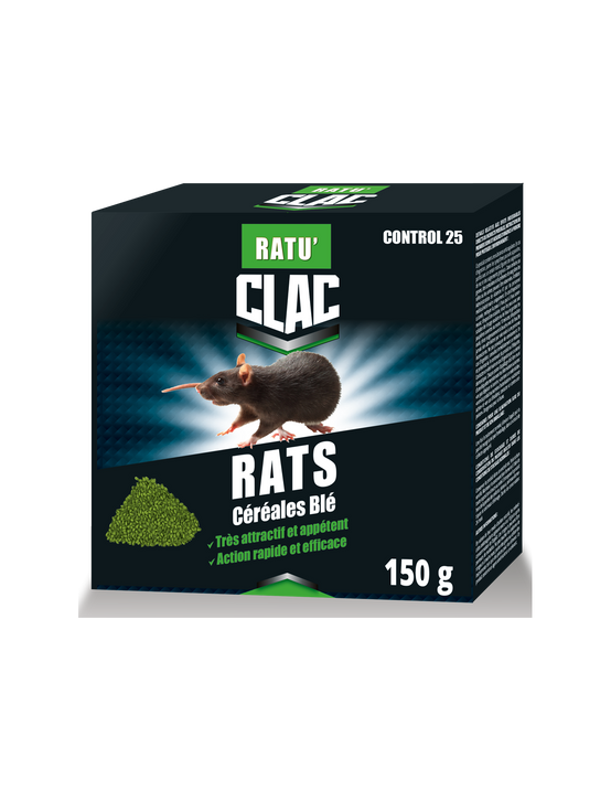 Clac Raticide Rats Cereales 150g - Clac