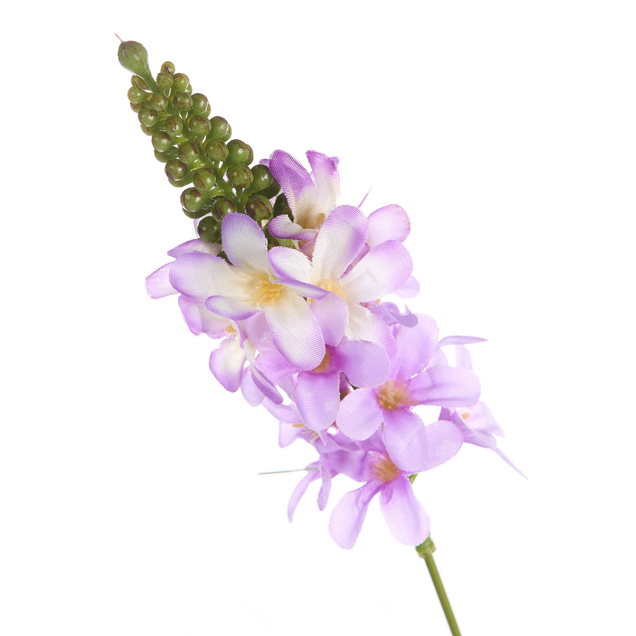 Beliani - Plante artificielle Matière synthétique Pourpre LAVENDARIUM - 50x50x120- Beliani - Image 4