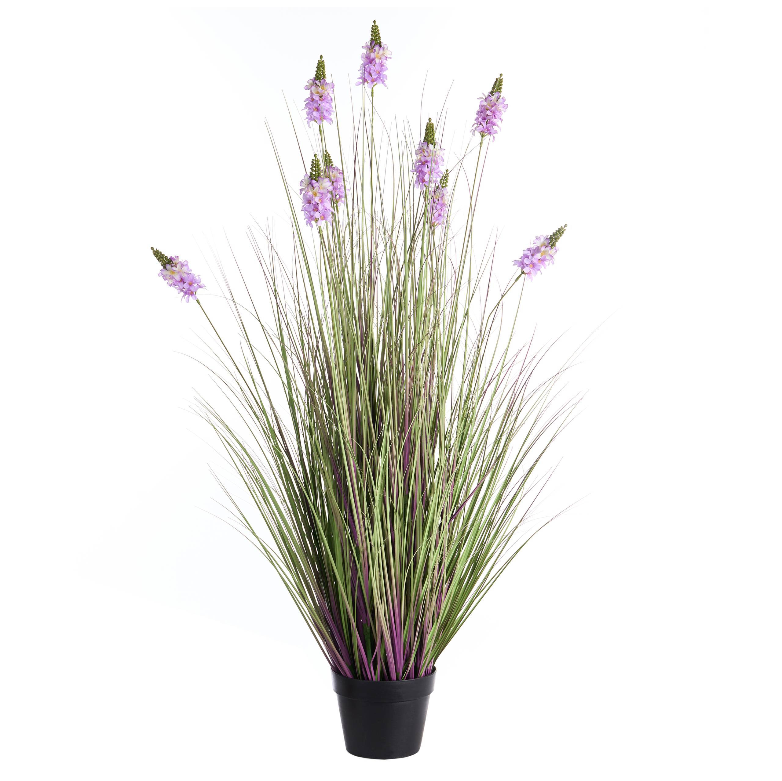 Beliani - Plante artificielle Matière synthétique Pourpre LAVENDARIUM - 50x50x120- Beliani - Image 2