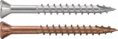 Acton - Boîte 200 Vis terrasse tête fraisée 5 x 60 inox A2 Torx 25 ACTON - 623265X60BRUN