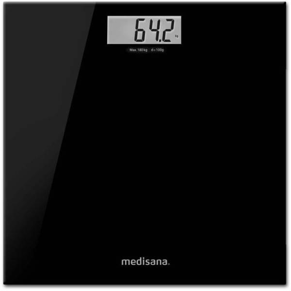 Balance - Pese Personne  - MEDISANA - PS 402 - 180 kg max - Verre Noir - Image 1