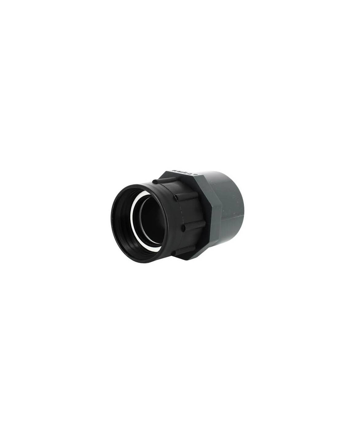 Raccord S60X6 cuve eau - Sortie PVC 63/75 mm - Imagen 4