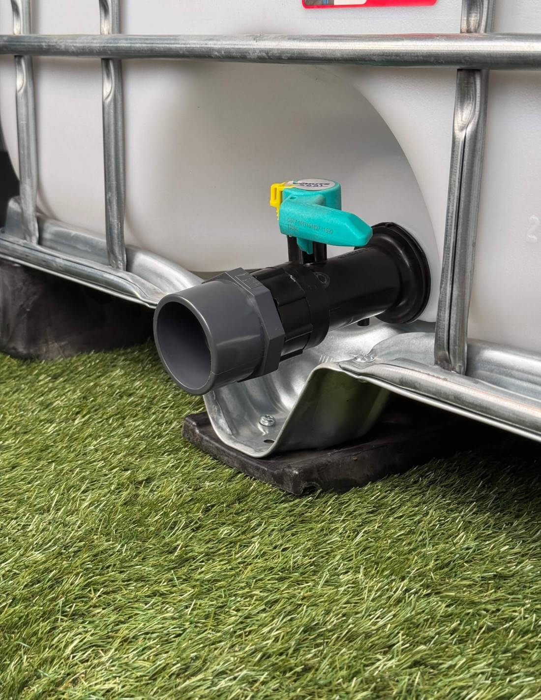Raccord S60X6 cuve eau - Sortie PVC 63/75 mm - Imagen 2