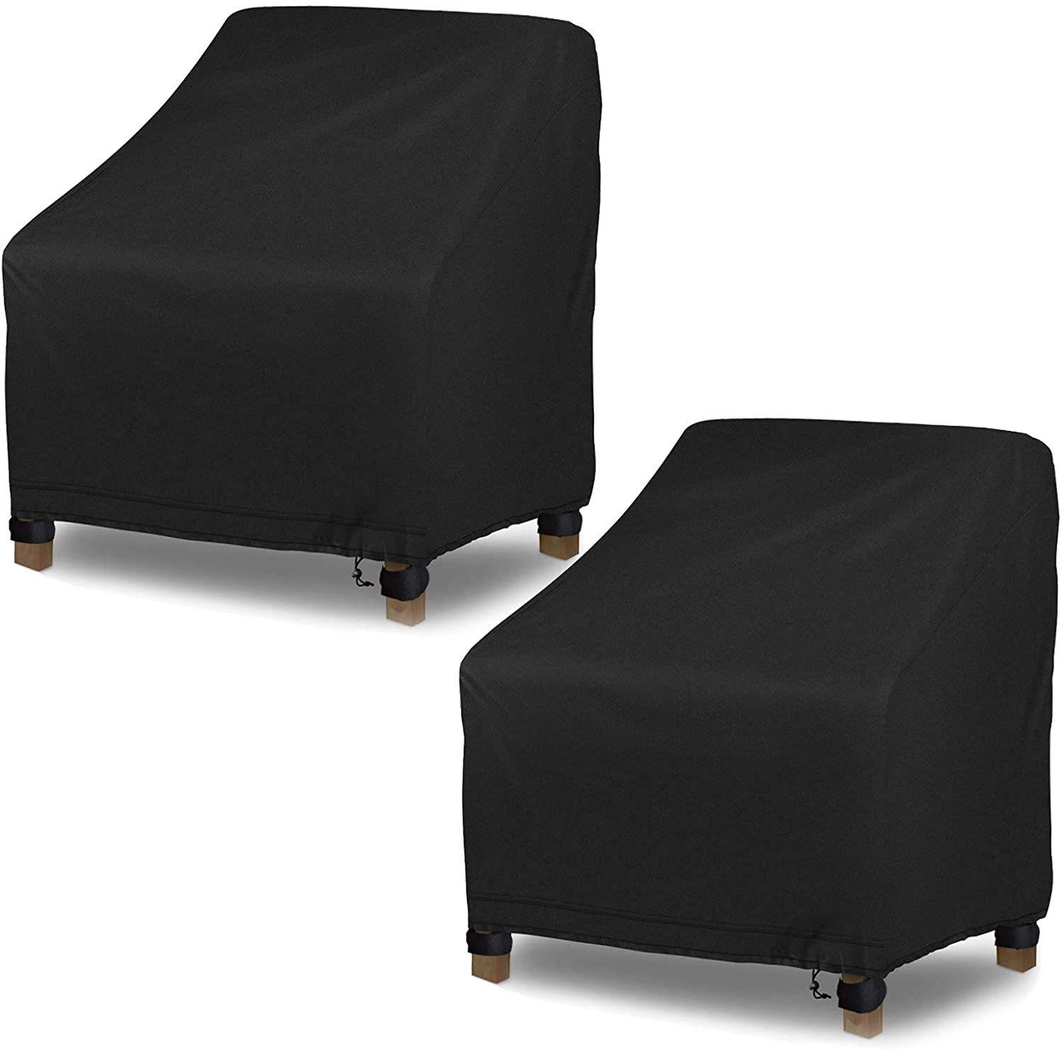IntiMeg - Housse de Protection pour Chaise de Jardin, Housse Imperméable pour Fauteuil Extérieur, 420D Tissu Oxford,80*85*92-paquet unique IntiMeg - Image 2