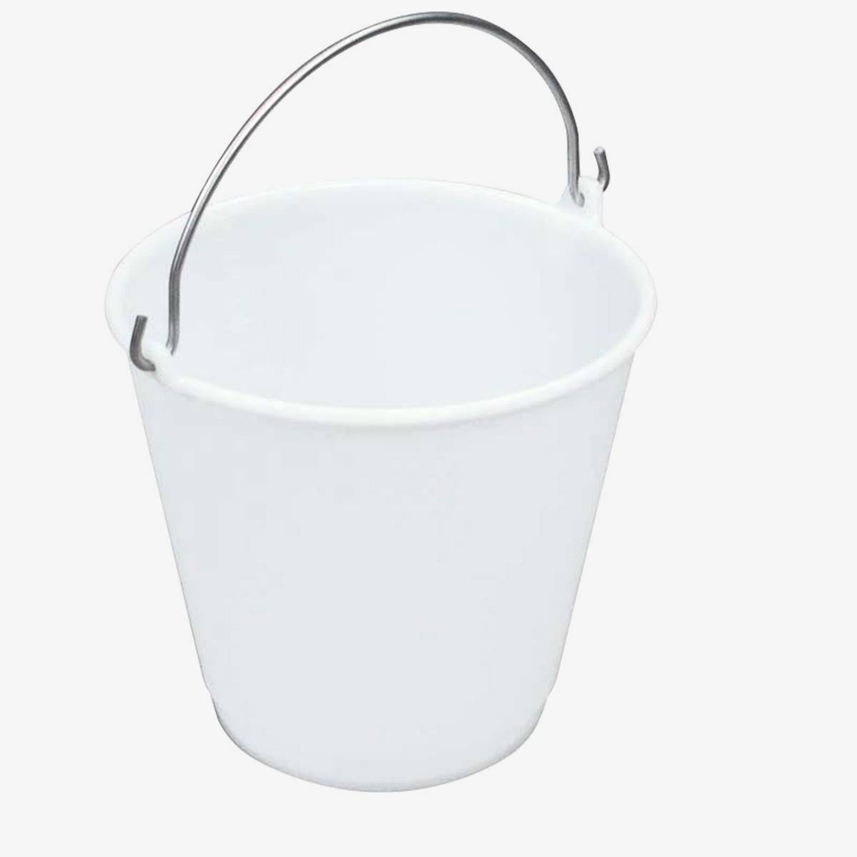 Seau Rond 14 L Gradué avec Anse Inox - Gilac -