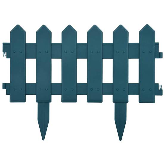 Bordure de pelouse polypropylène pour jardin aménagement floral décoratif 10mx29cm vert - ComfortXL Outdoor Living - Image 3
