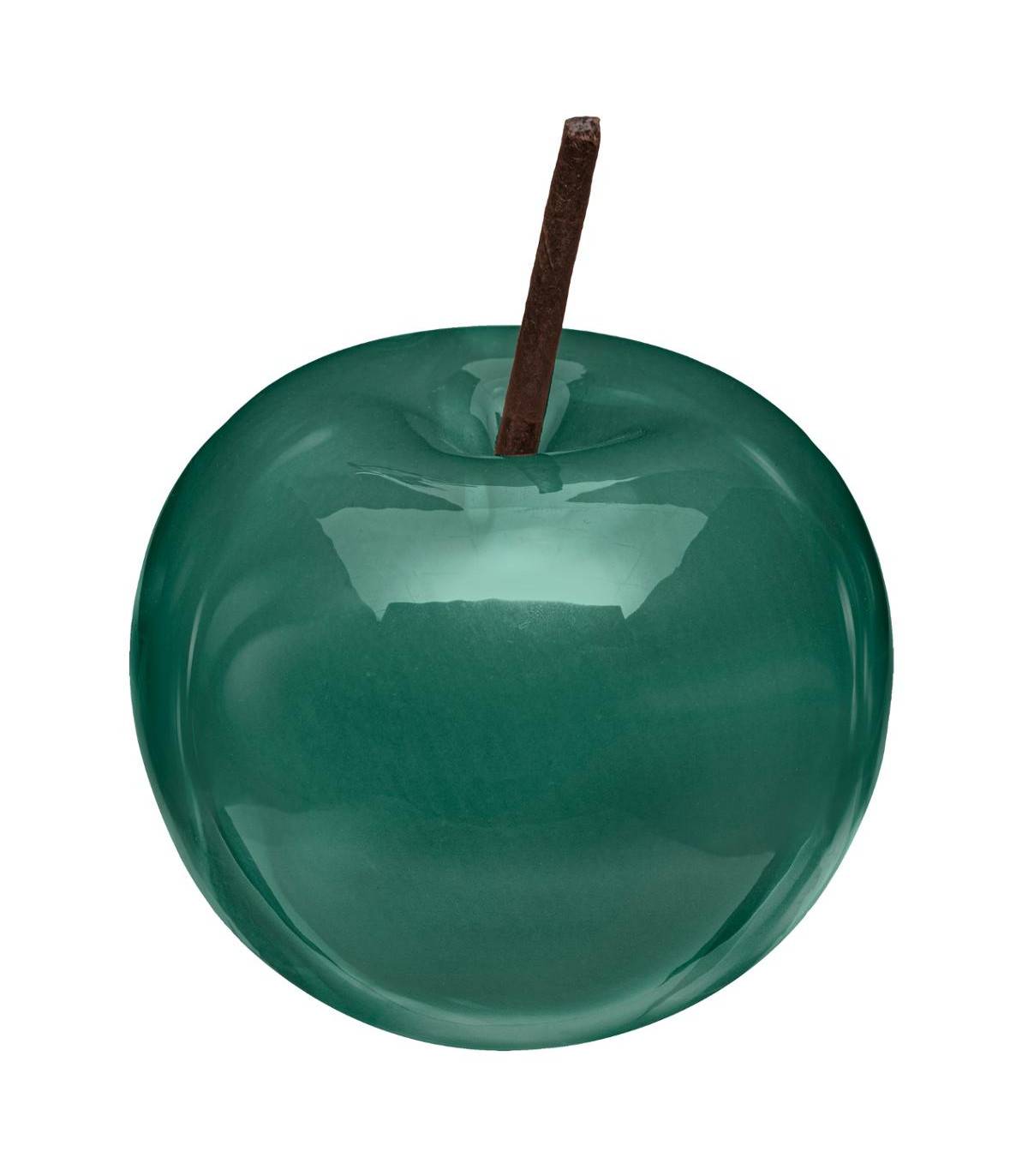 Pomme décorative en Céramique de couleur D 8.9 cm