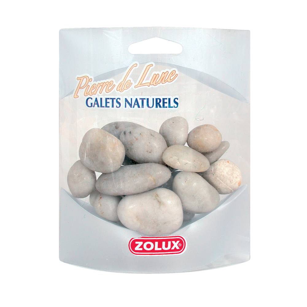 Zolux - Galets naturel Pierre de lune (Lot de 2) - Imagen 2