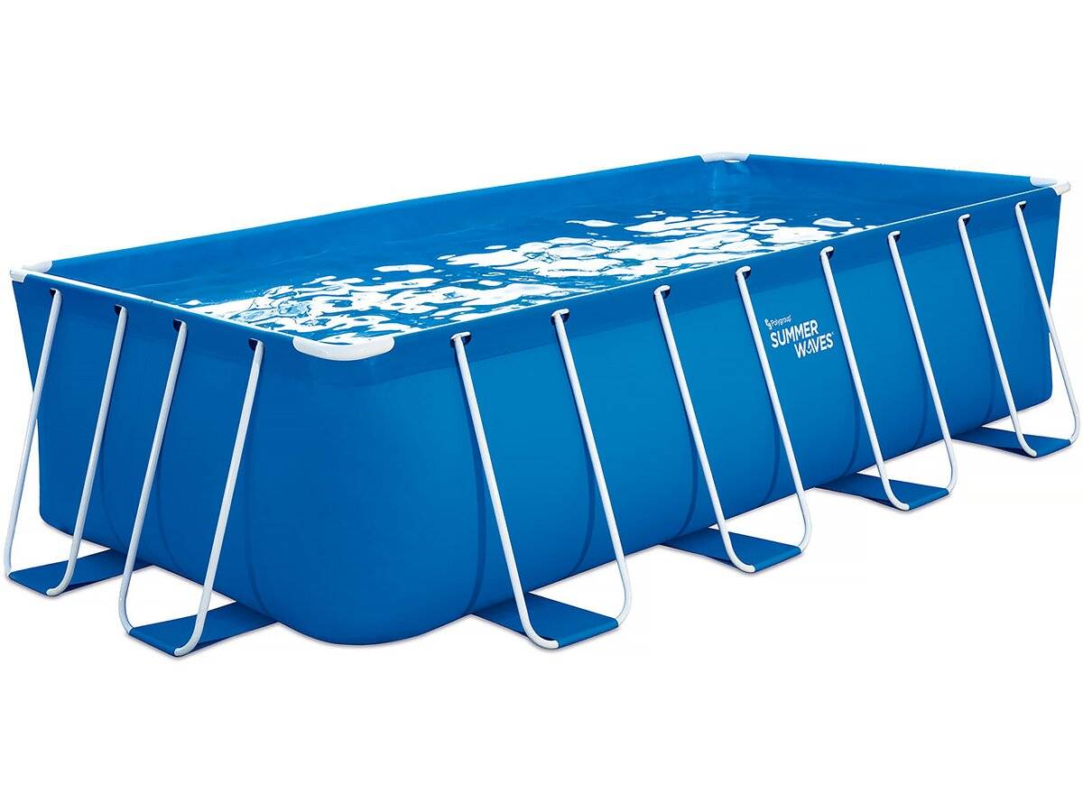 Habitat Et Jardin - Piscine Tubulaire Rectangulaire "milo" - 4.88 X 2.44 X 1.22 M - Sans Filtration -habitat Et Jardin - Imagen 1