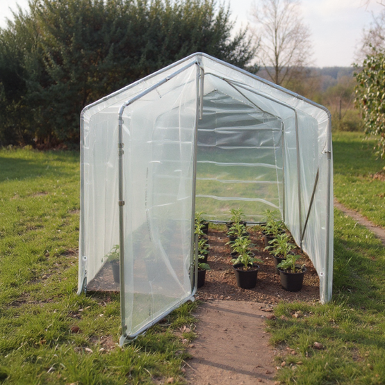 Serre Tunnel de jardin - Notus 6m2 - Made In France - Image 5