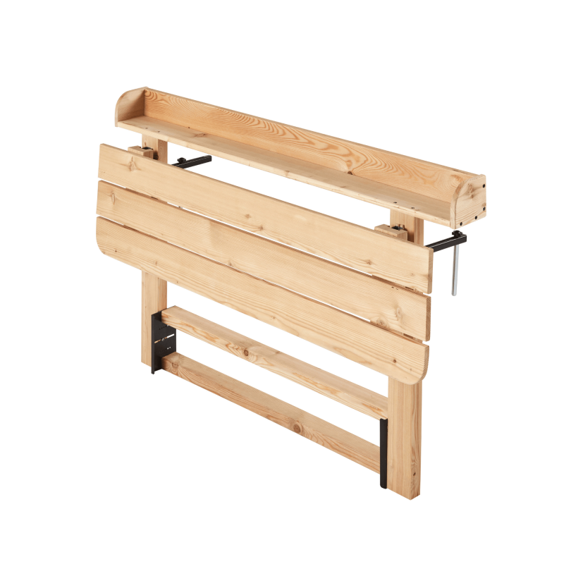 Forest Style - Bar de jardin, Table rabattable bois 2 personnes Acanta - Imagen 2