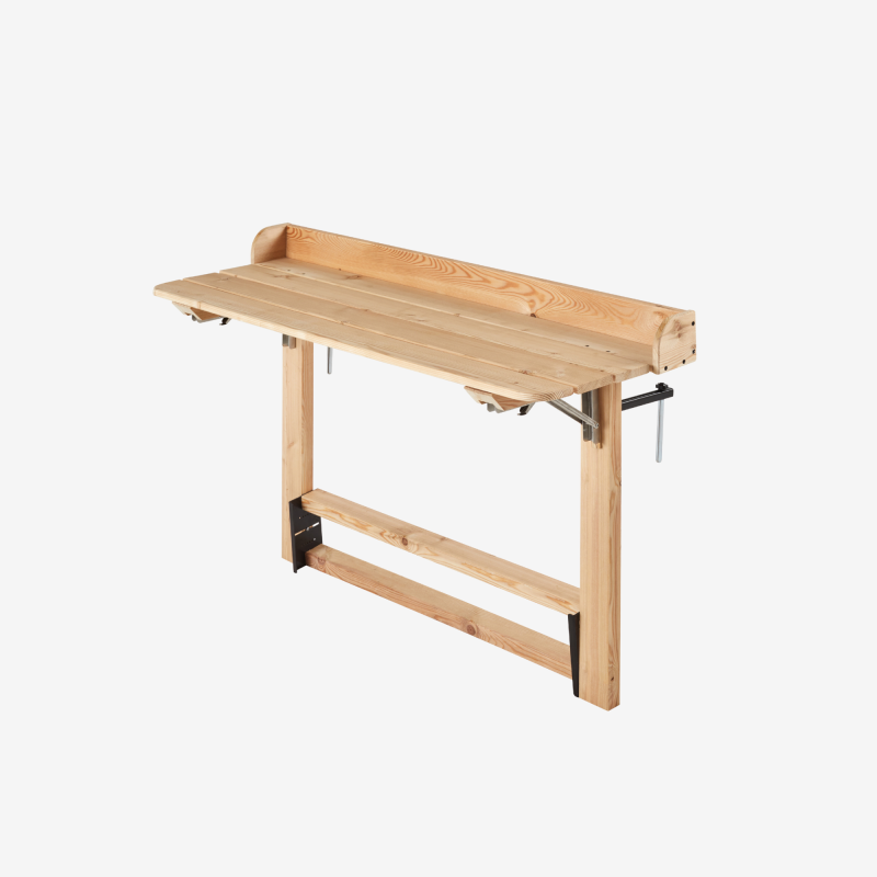 Cerland - Bar de jardin, Table rabattable bois 2 personnes Acanta - Imagen 1