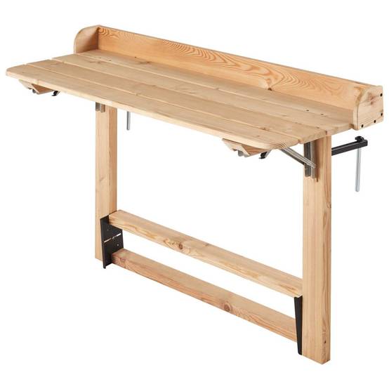 Forest Style - Bar de jardin, Table rabattable bois 2 personnes Acanta - Imagen 1