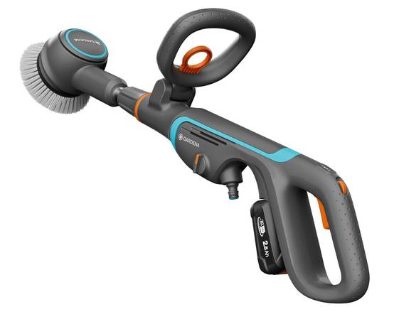 Gardena - Nettoyeur de terrasse AquaBrush 18V / P4A - Compact - sans batterie Gardena