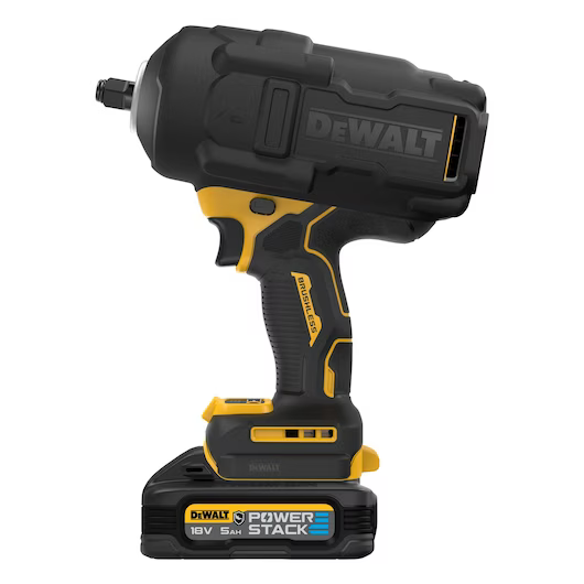 Boulonneuse à chocs XR 18V - 1/2' - DEWALT - avec 2 batteries 18V 5.0Ah - chargeur - mousse pour servante - DCF961H2G-QW - Image 5