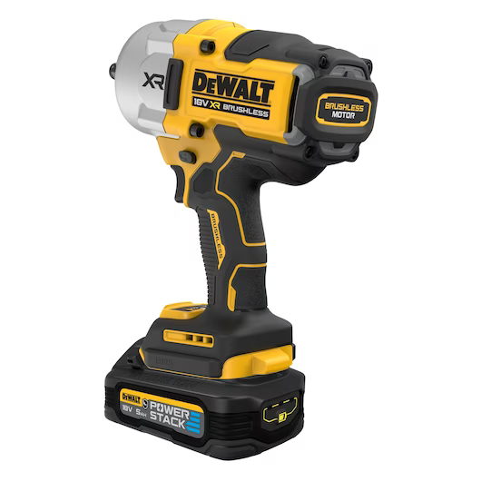 Boulonneuse à chocs XR 18V - 1/2' - DEWALT - avec 2 batteries 18V 5.0Ah - chargeur - mousse pour servante - DCF961H2G-QW - Image 3