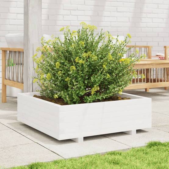 Jardiniere plastique Randel Blanc 80 X 80 X 26,5 cm 1-personnes - P87211B - Image 3