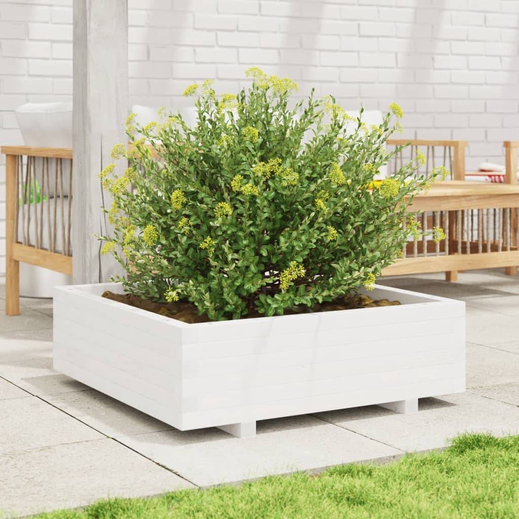 Jardiniere plastique  Randel Blanc  80 X 80 X 26,5 cm  1-personnes - P87211B - Image 3