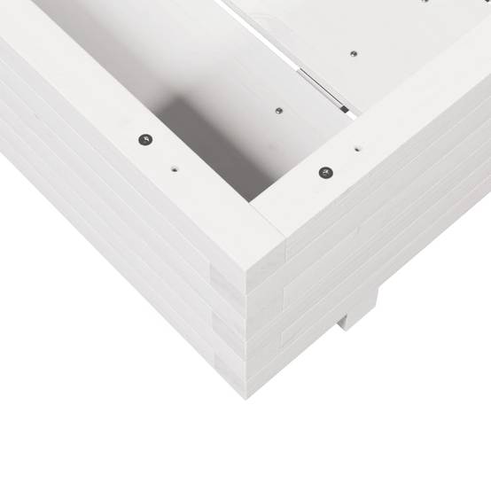 Jardiniere plastique Randel Blanc 80 X 80 X 26,5 cm 1-personnes - P87211B - Image 8