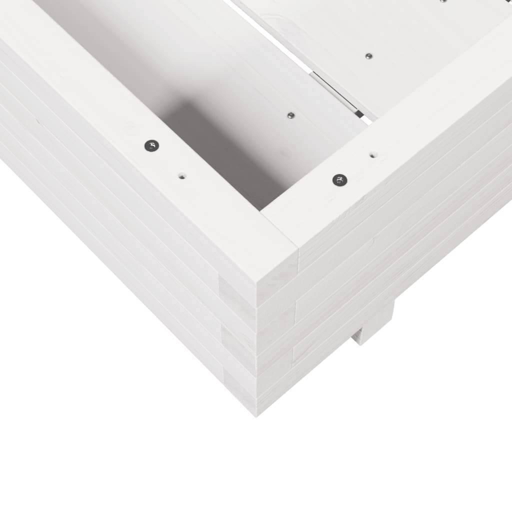 Jardiniere plastique  Randel Blanc  80 X 80 X 26,5 cm  1-personnes - P87211B - Image 8