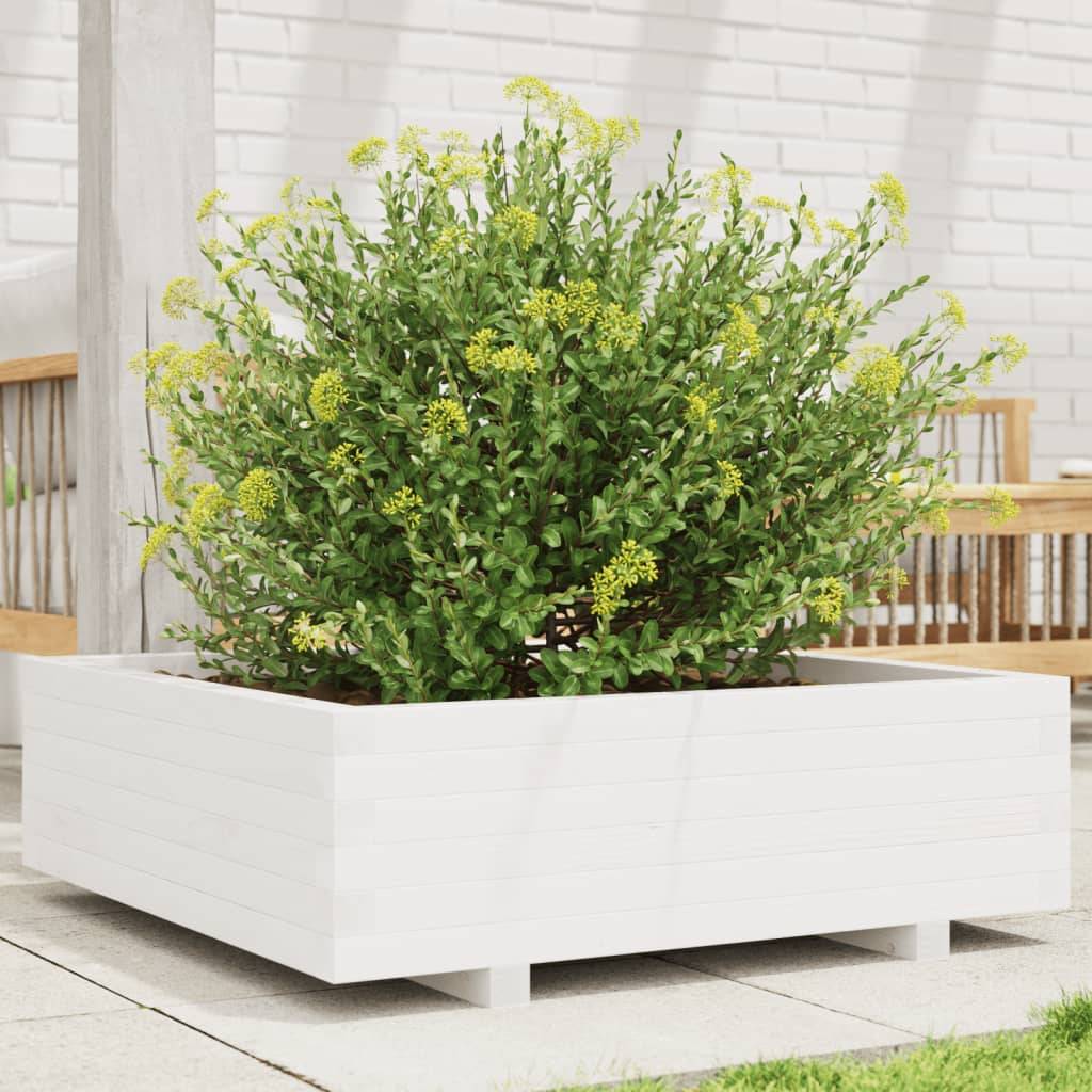 Jardiniere plastique  Randel Blanc  80 X 80 X 26,5 cm  1-personnes - P87211B - Image 1