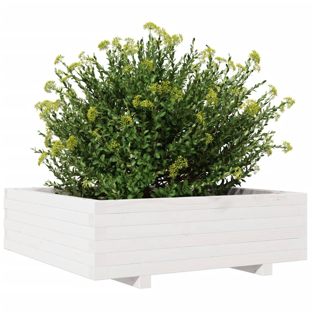 Jardiniere plastique  Randel Blanc  80 X 80 X 26,5 cm  1-personnes - P87211B - Image 4