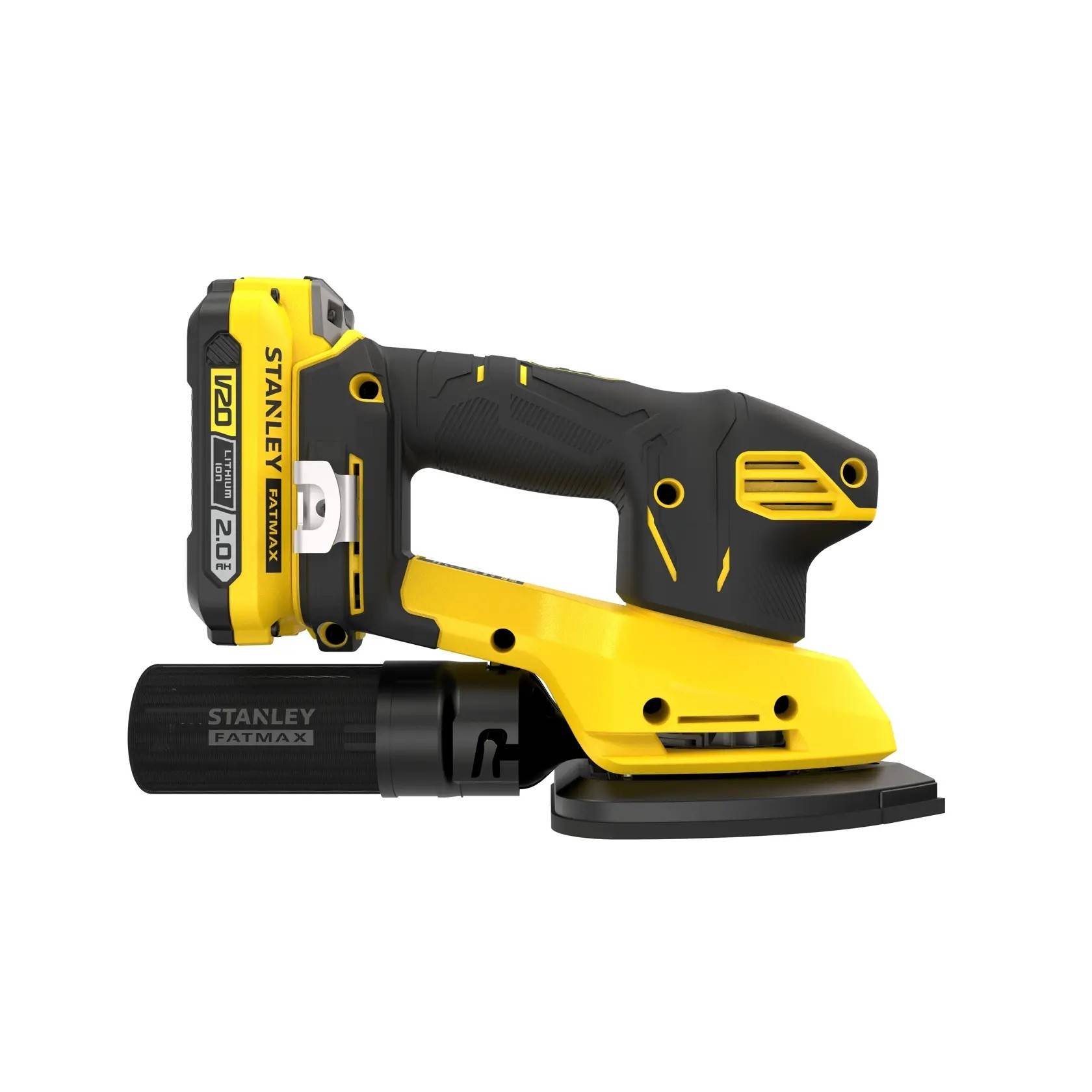 stanley - Ponceuse excentrique V20 18V + 1 batterie 2Ah | SFMCW220D1S-QW - Stanley - Image 3