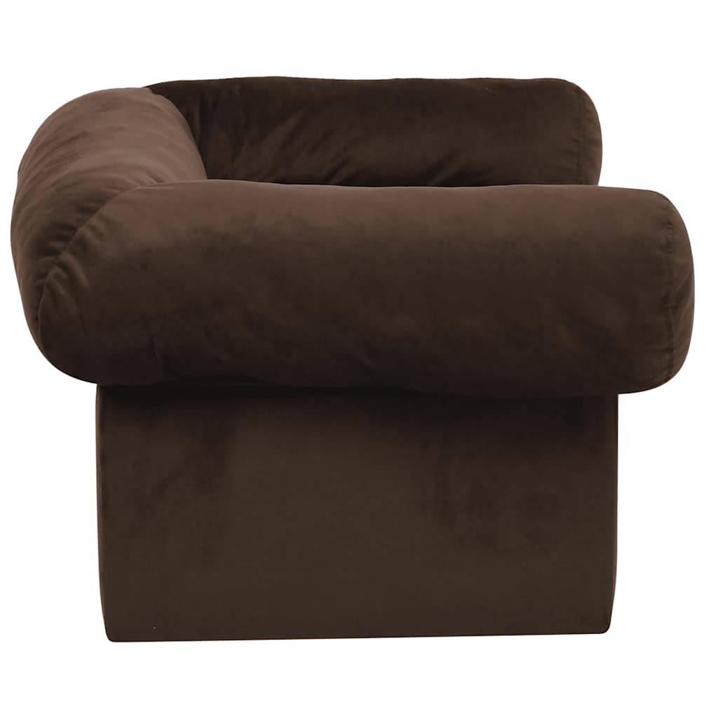 Panier velours marron  75 x 50 x 38 cm  - Prolenta premium p377.0 - Image 5