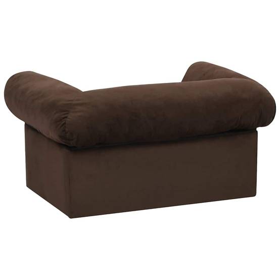 Panier velours marron 75 x 50 x 38 cm - Prolenta premium p377.0 - Image 6