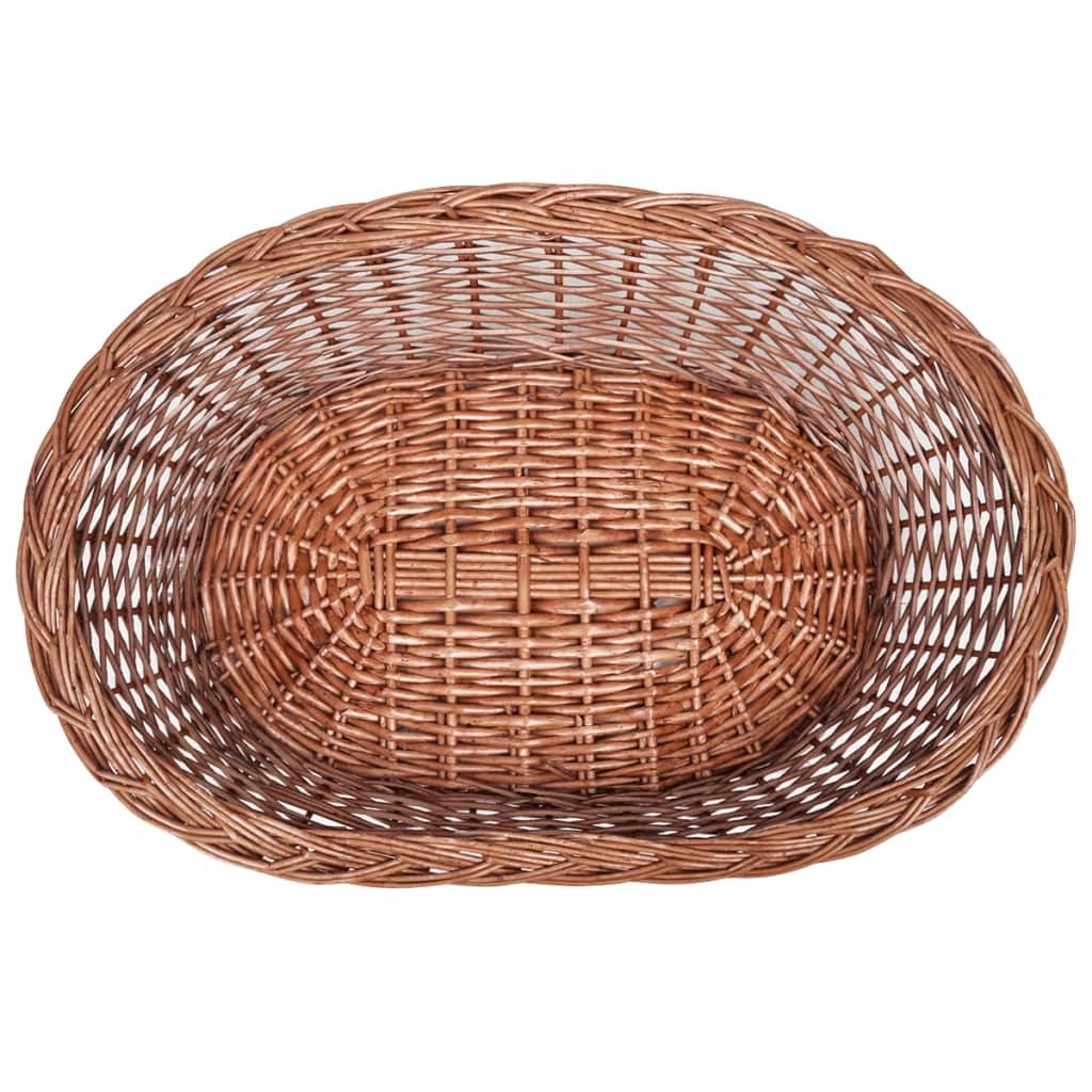 Panier pour animaux saule naturel 69 x 48 x 17.5 cm - PANGIVO - Image 4