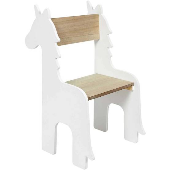 The Home Deco Kids - Chaise enfant en bois Animal Licorne - Image 1