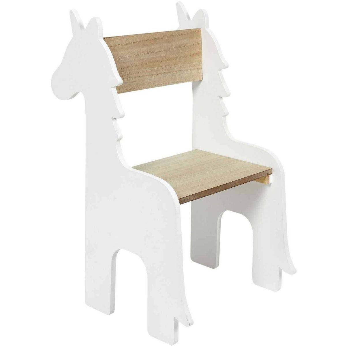The Home Deco Kids - Chaise enfant en bois Animal Licorne - Image 1