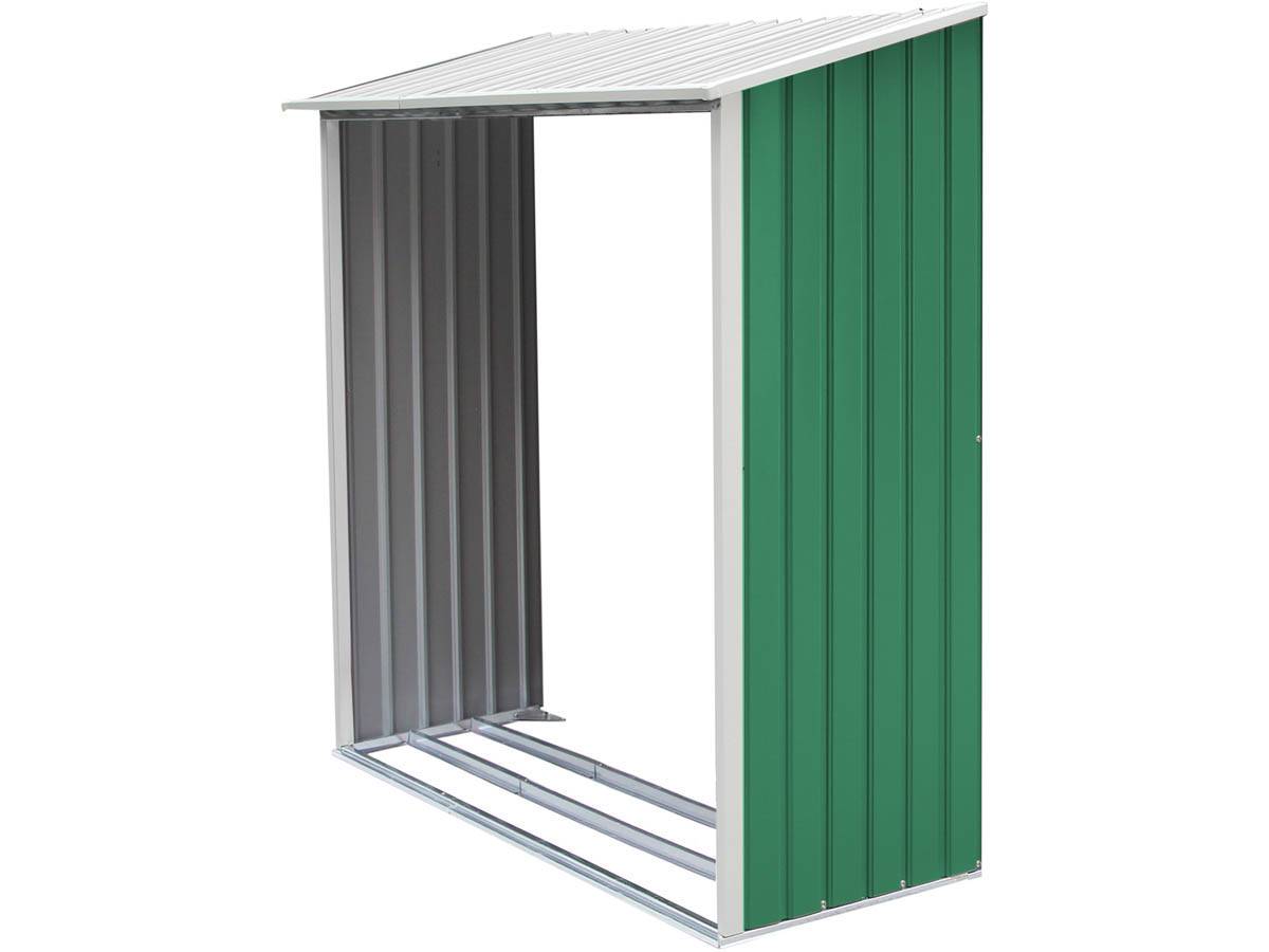 Habitat Et Jardin - Option Abri Bûches Pour Abri De Jardin "rosas" 4.07 M² -habitat Et Jardin