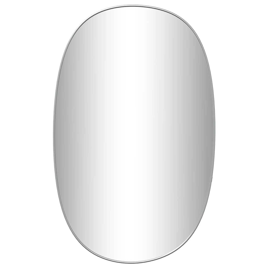 Maison Chic - Miroir mural Argenté 70x45 cm Maison Chic - Image 1