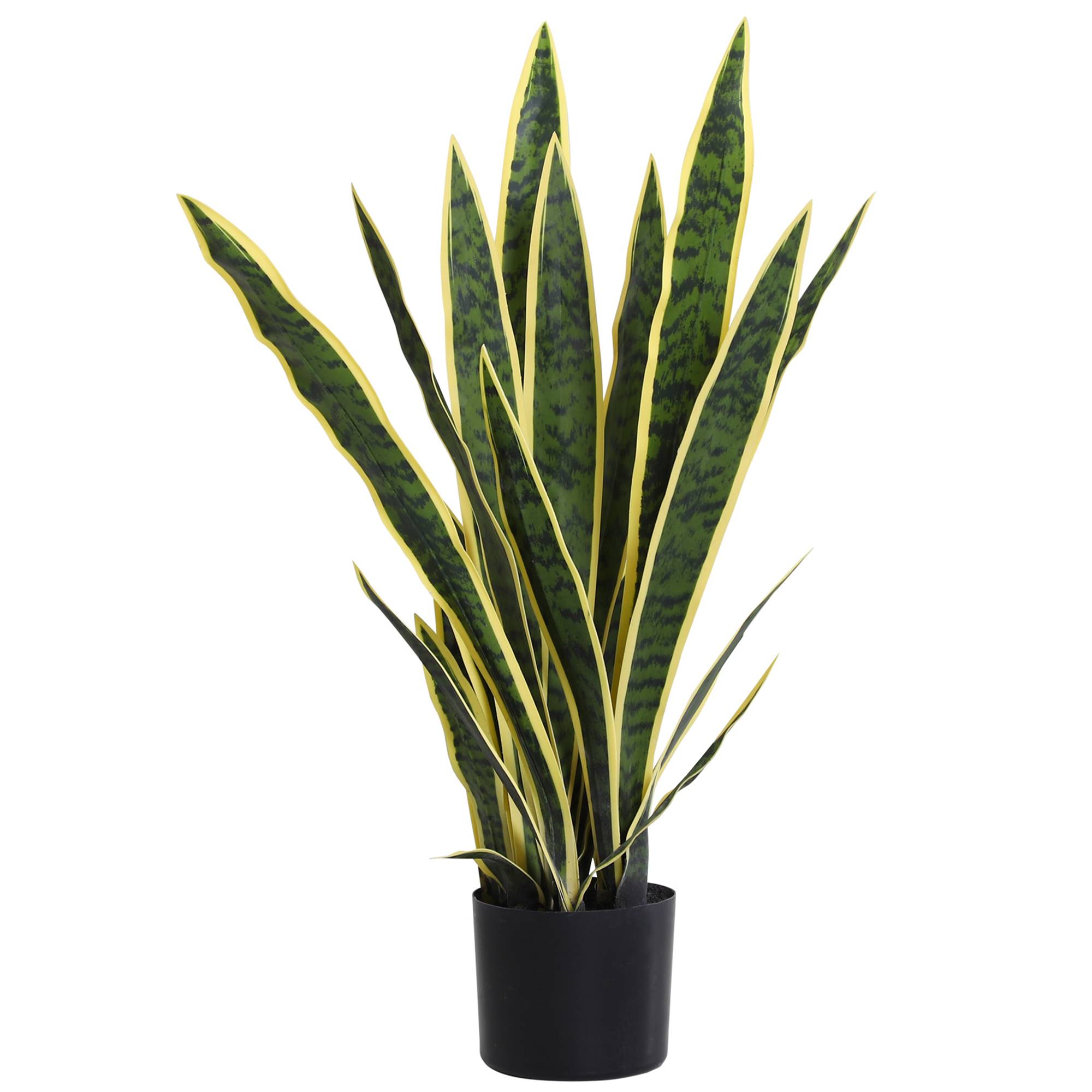 Sans Marque - Plante serpent artificielle 77cm en pot, pour salon, cadeau