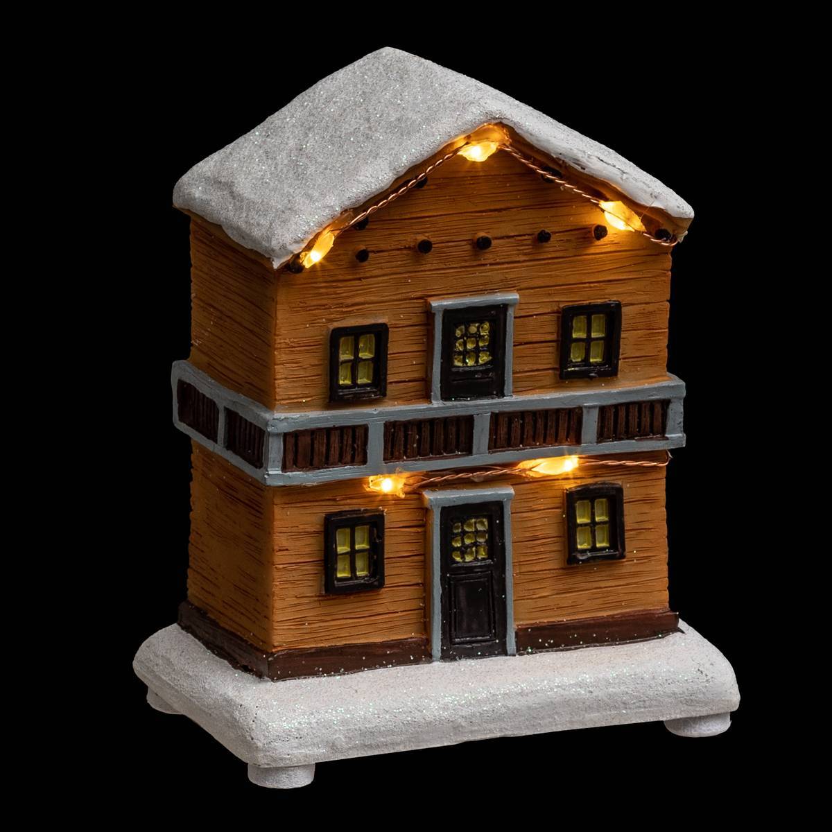 Feeric Christmas - Sujet lumineux chalet 4 LED assorti - Feeric Lights & Christmas - Imagen 2