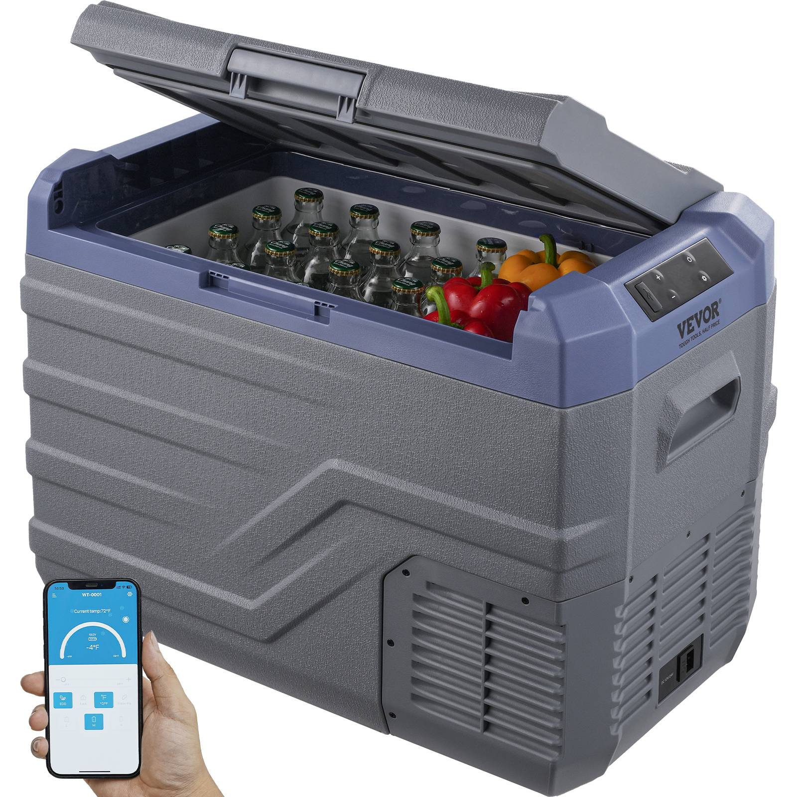 Vevor - VEVOR Refrigerateur portable 37L a compression zone unique -20C a 20C - Image 1