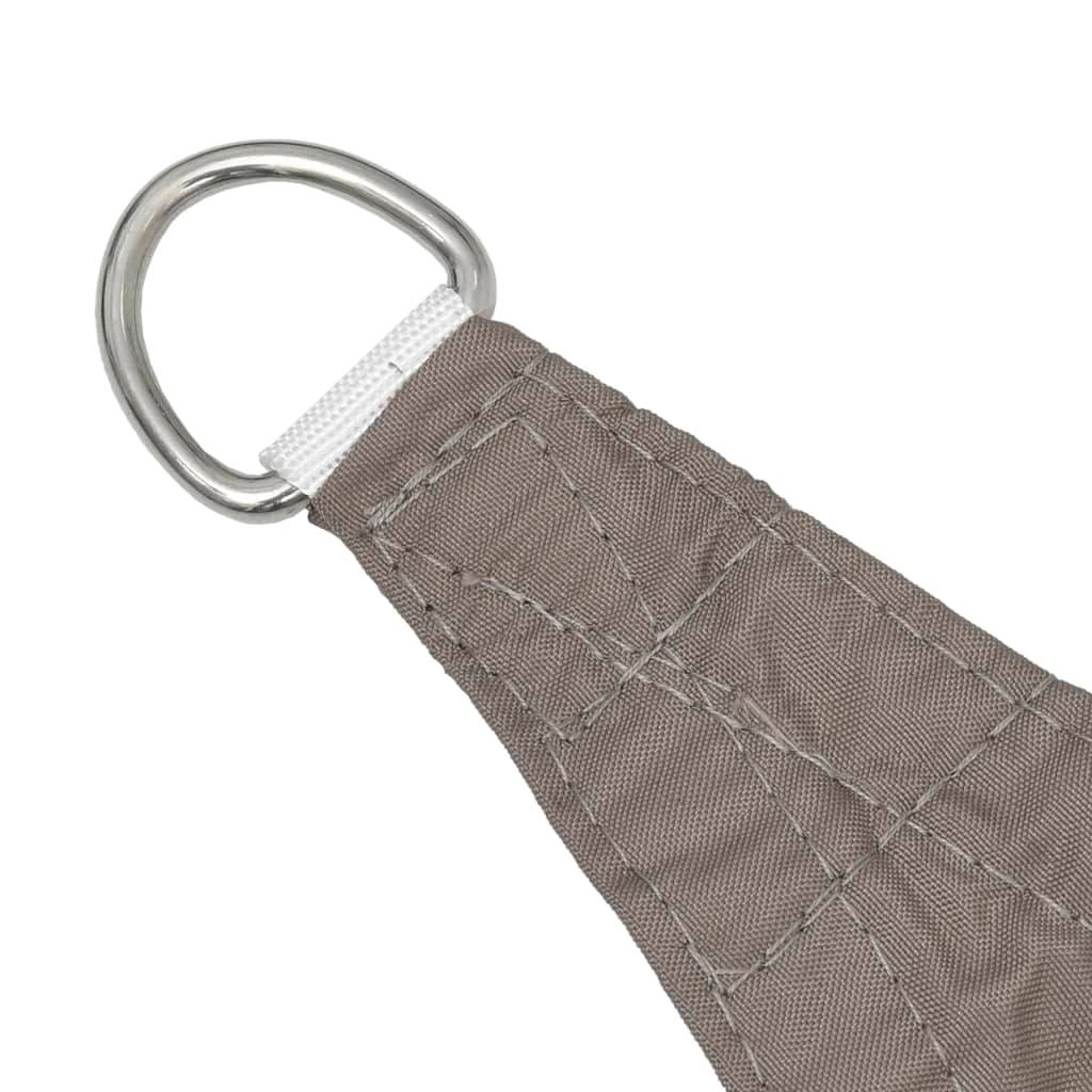 Helloshop26 - Voile toile d'ombrage parasol tissu oxford rectangulaire 3 x 4,5 m taupe - Imagen 3